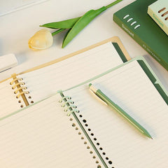 Gradient Coil Notebook, 60 Sheets, Horizontal Grid, Spiral Hardcover