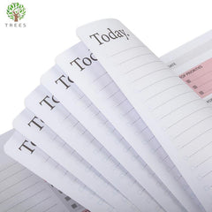 Trees 1 Pc Simplified Daily Notebook Undated To Do List Checklist Planner