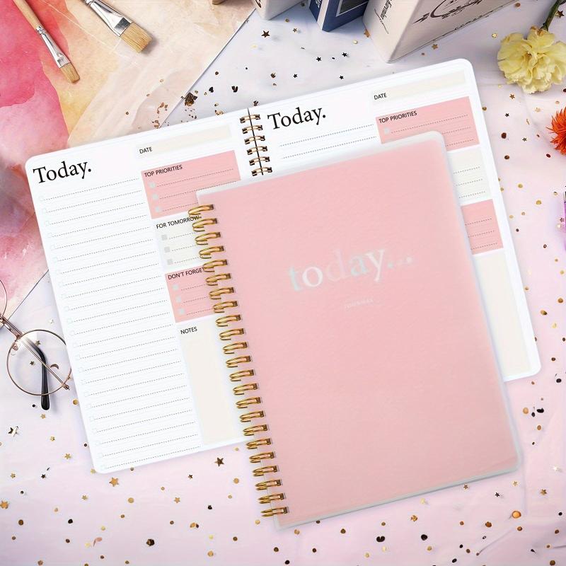 Trees 1 Pc Simplified Daily Notebook Undated To Do List Checklist Planner
