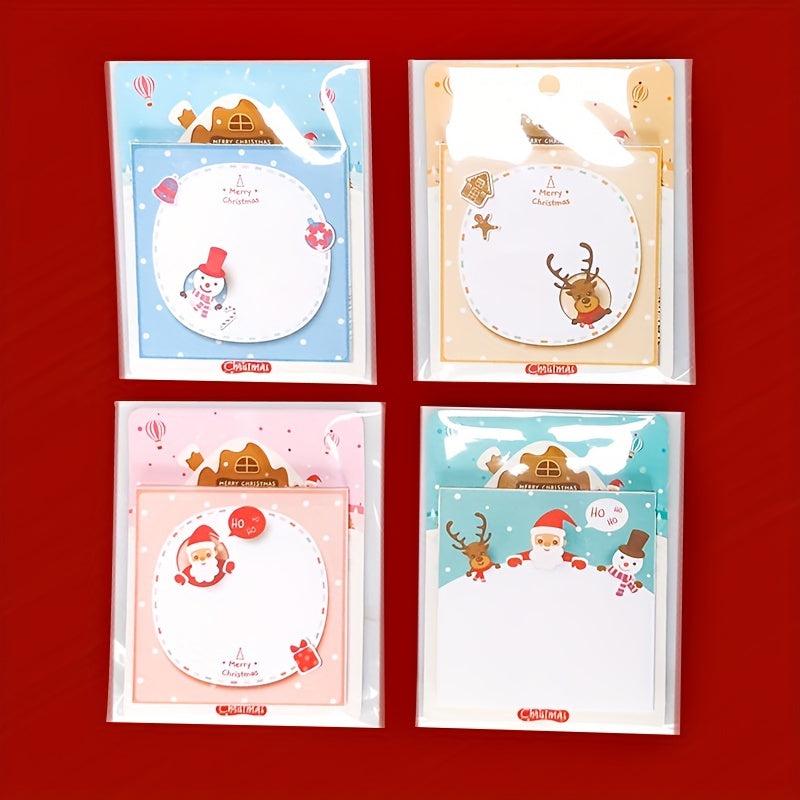 Christmas Cartoon Stickers Office Stationery Labels