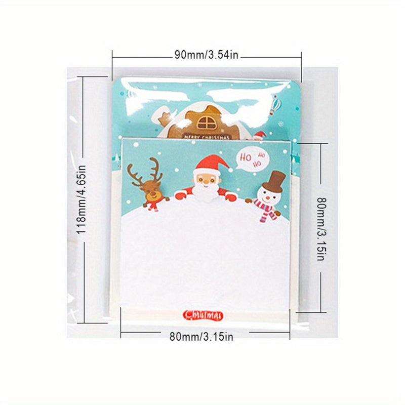 Christmas Cartoon Stickers Office Stationery Labels