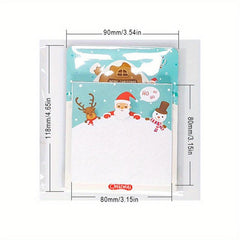 Christmas Cartoon Stickers Office Stationery Labels