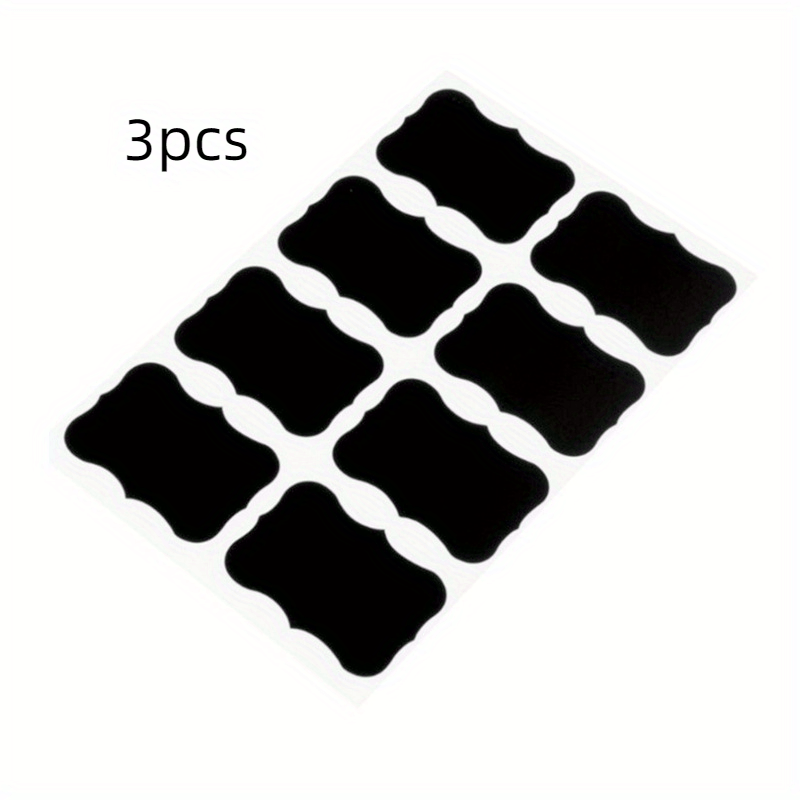 Small Blackboard Label Sticker for Glass Bottles