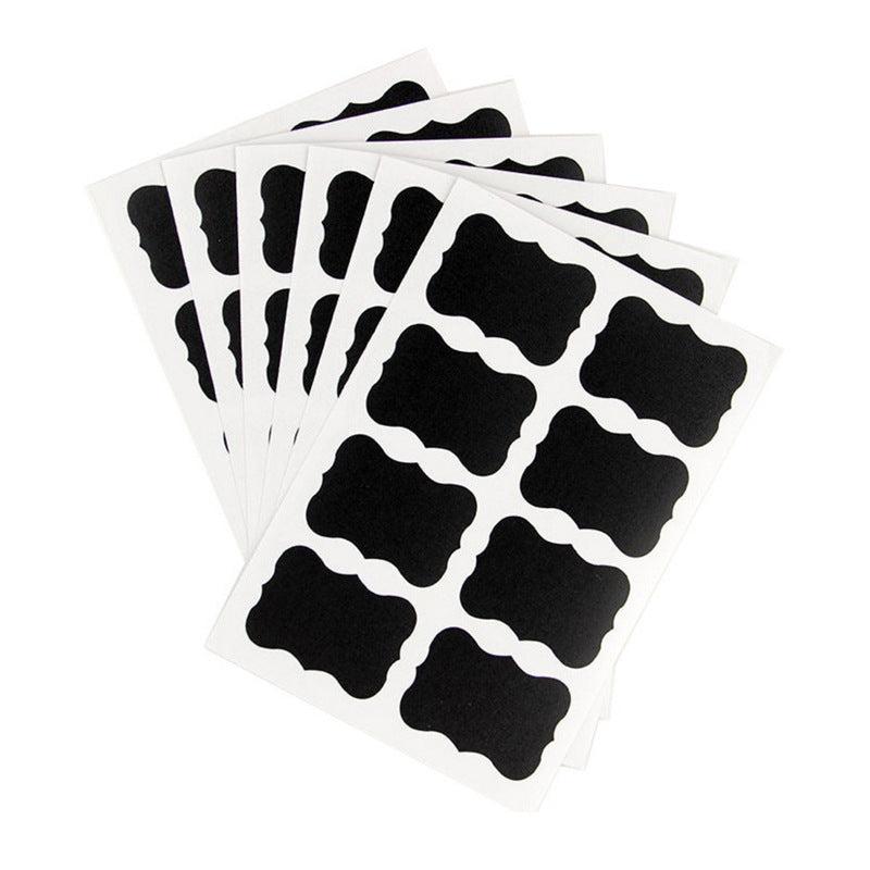 Small Blackboard Label Sticker for Glass Bottles