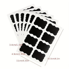 Small Blackboard Label Sticker for Glass Bottles