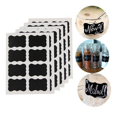 Small Blackboard Label Sticker for Glass Bottles