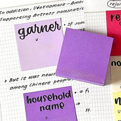 1100 Sheets Sticky Notes Memo Pad Self Stick Note Pads Cartoon Student
