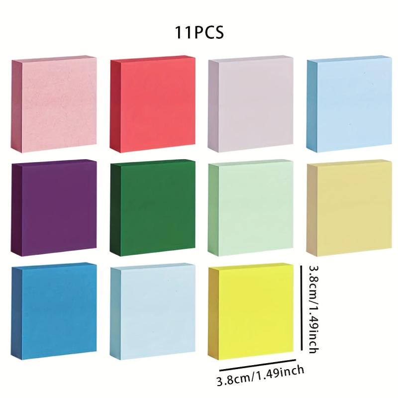 1100 Sheets Sticky Notes Memo Pad Self Stick Note Pads Cartoon Student