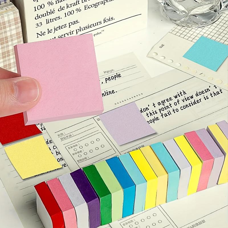1100 Sheets Sticky Notes Memo Pad Self Stick Note Pads Cartoon Student