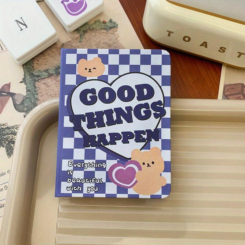 1pc Vintage Notebook Student Pocket Book Small Book Mini Portable Notebook