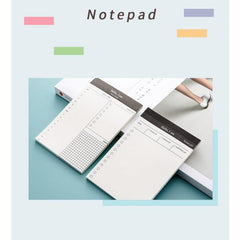 Minimalistic Desktop Calendar Notepad - 50 Sheets