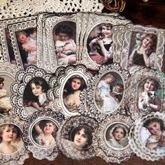 Lace's Memorial Series Lace Themed School Supplies DIY Material Paper 9 9