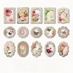 Lace's Memorial Series Lace Themed School Supplies DIY Material Paper 9 9