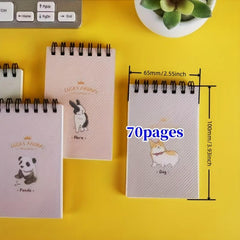 A7 Loose Leaf Pages Coil Book 70 Sheets