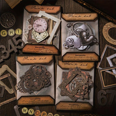 30pcs Laboratory Series Retro Hollow Hand DIY Decoration Material