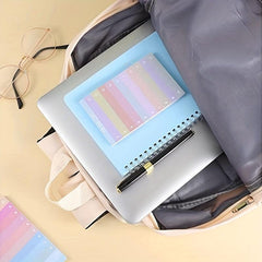 Multicolor Rainbow Notebook Daily Memo Office Learning List 1 Booklet