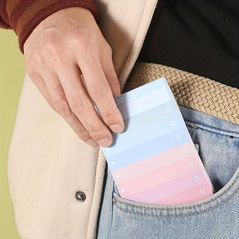 Multicolor Rainbow Notebook Daily Memo Office Learning List 1 Booklet
