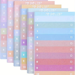 Multicolor Rainbow Notebook Daily Memo Office Learning List 1 Booklet
