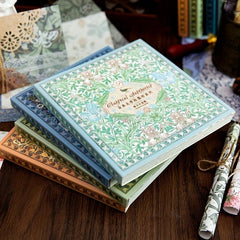 100 Sheets Vintage Floral Scrapbook Paper DIY Crafts Journals Decoupage
