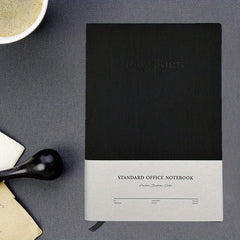 B5 Soft Leather Face Art Notebook for College Students
