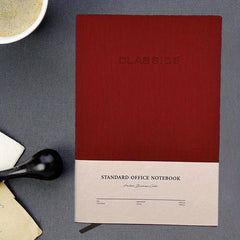 B5 Soft Leather Face Art Notebook for College Students