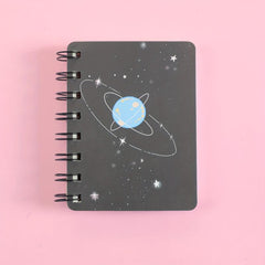 Dream Planet Side Flip Coil Book A7 Small Notebook