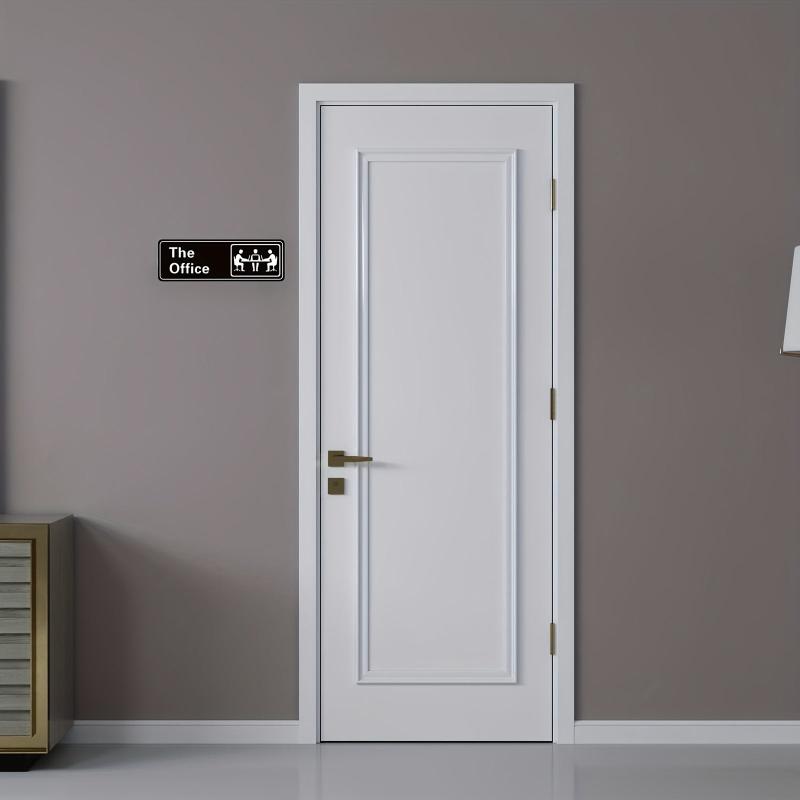 The Office Sign 9x3 Acrylic Self Adhesive for Door or Wall