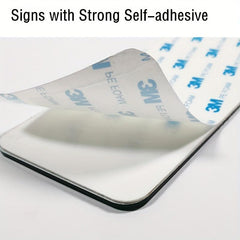 The Office Sign 9x3 Acrylic Self Adhesive for Door or Wall