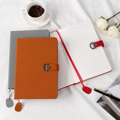 Magnetic Clasp Pendant Notebook