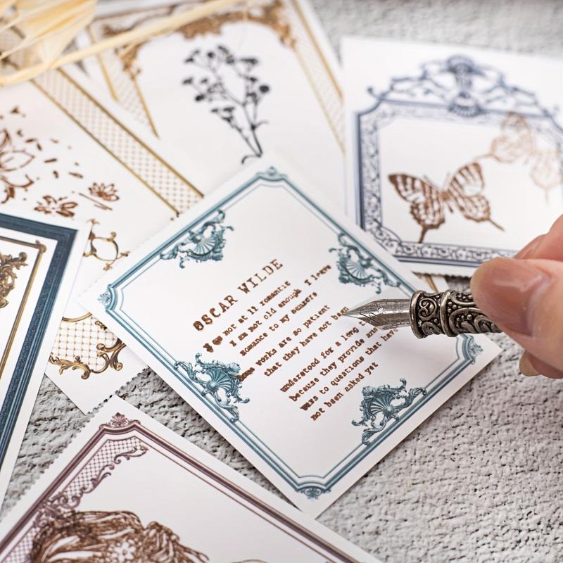 30pcs Notebook Border Journal Base Edge Style Decorative DIY Material