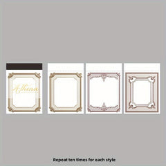 30pcs Notebook Border Journal Base Edge Style Decorative DIY Material