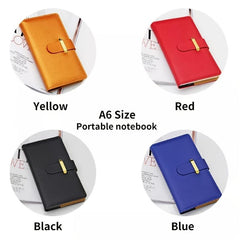 A6 Mini Pocket Ruled Notebook Business Notebook