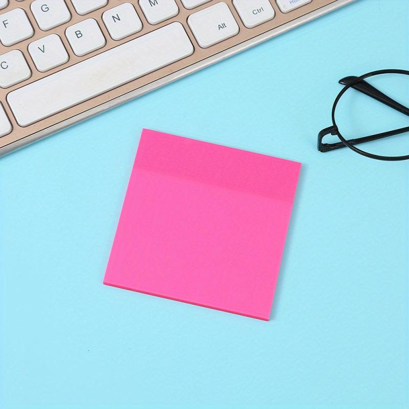 2pcs Transparent Stickers PET Perspective Stickers Self Stick Notes 50