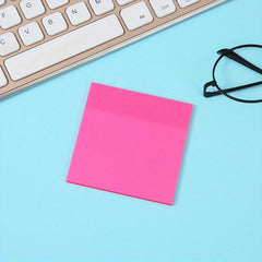 2pcs Transparent Stickers PET Perspective Stickers Self Stick Notes 50