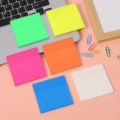 2pcs Transparent Stickers PET Perspective Stickers Self Stick Notes 50