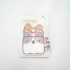 15pcs Cartoon Sticky Notes Creative Index Sticky Notes Student Stickers