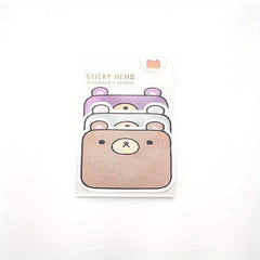 15pcs Cartoon Sticky Notes Creative Index Sticky Notes Student Stickers