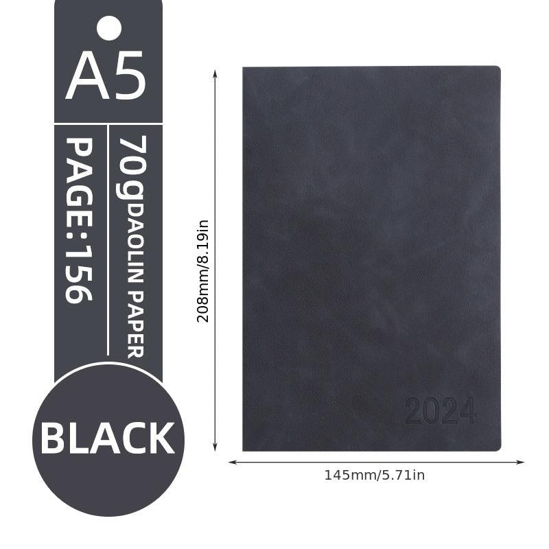 A5 Daily Planner 365 Days Time Management Notebook