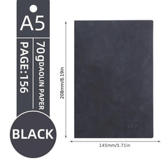 A5 Daily Planner 365 Days Time Management Notebook