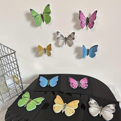 30pcs Butterfly Sticky Notes Cartoon Style For Students Work Note Stickers