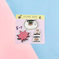Cartoon Shaped Sticky Notes Book 60 Pieces