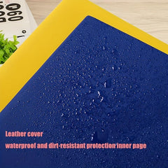 Matte PU Notebook 200 Pages Thickened Paper for Home Office School
