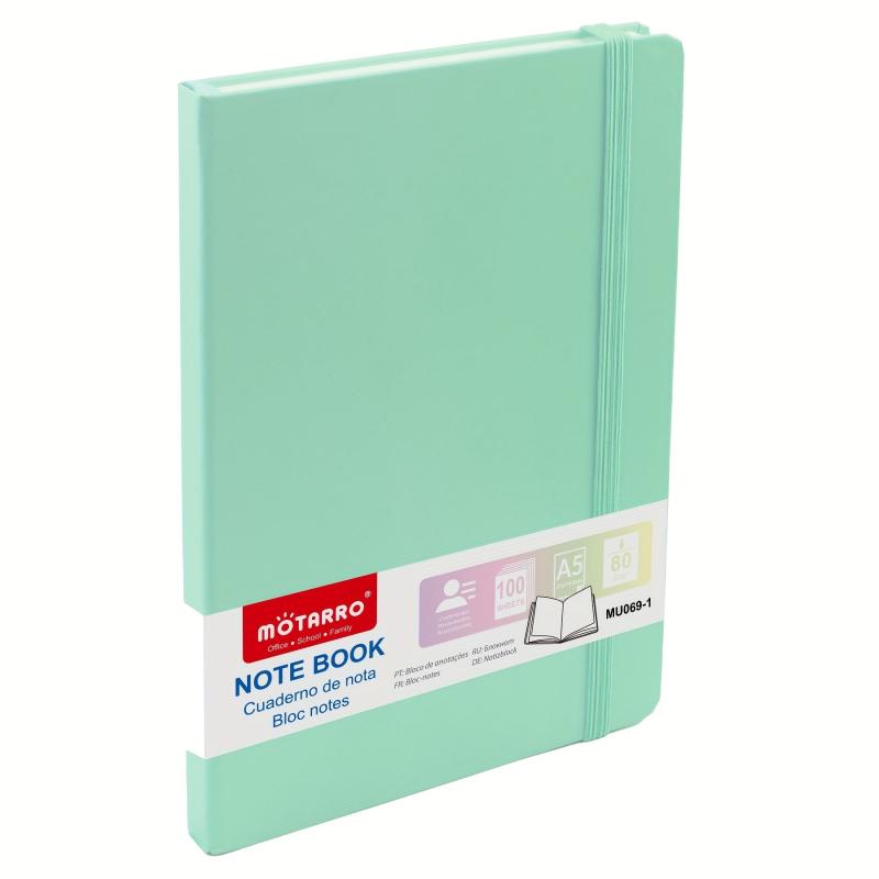A5 Lined Journal Notebook 80gsm Thick Paper College Ruled