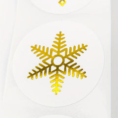 500pcs Gilded Christmas Gift Labels Sealing Stickers