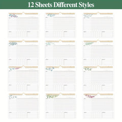 BUBU Habit Tracker Calendar & To Do List Planner