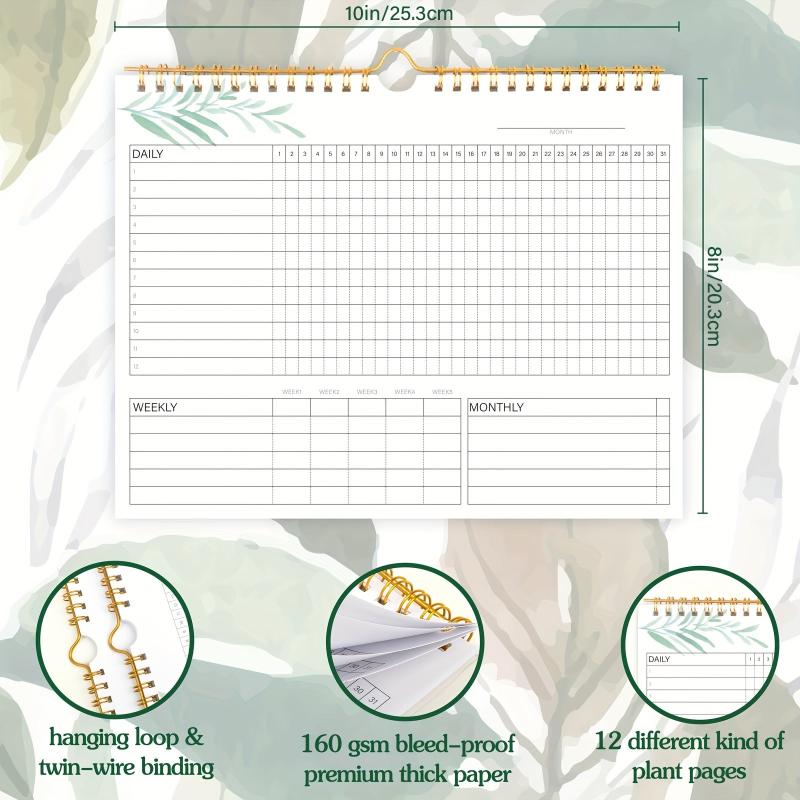 BUBU Habit Tracker Calendar & To Do List Planner