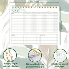 BUBU Habit Tracker Calendar & To Do List Planner