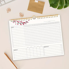BUBU Habit Tracker Calendar & To Do List Planner