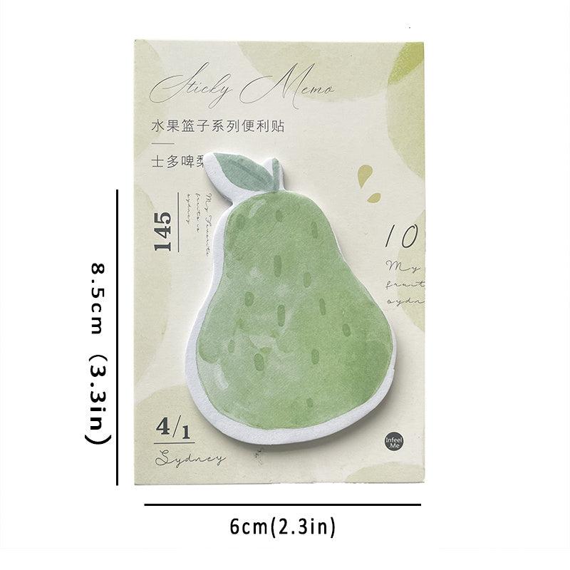 30pcs Fruit Basket Series Memo Sticky Notes Set