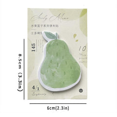30pcs Fruit Basket Series Memo Sticky Notes Set